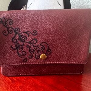 Fossil Wallet small - decorated